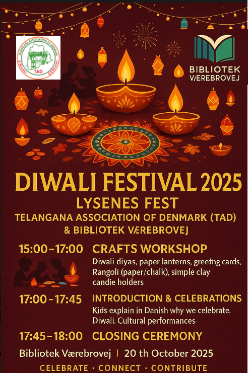 Diwali Festival 2025 Poster