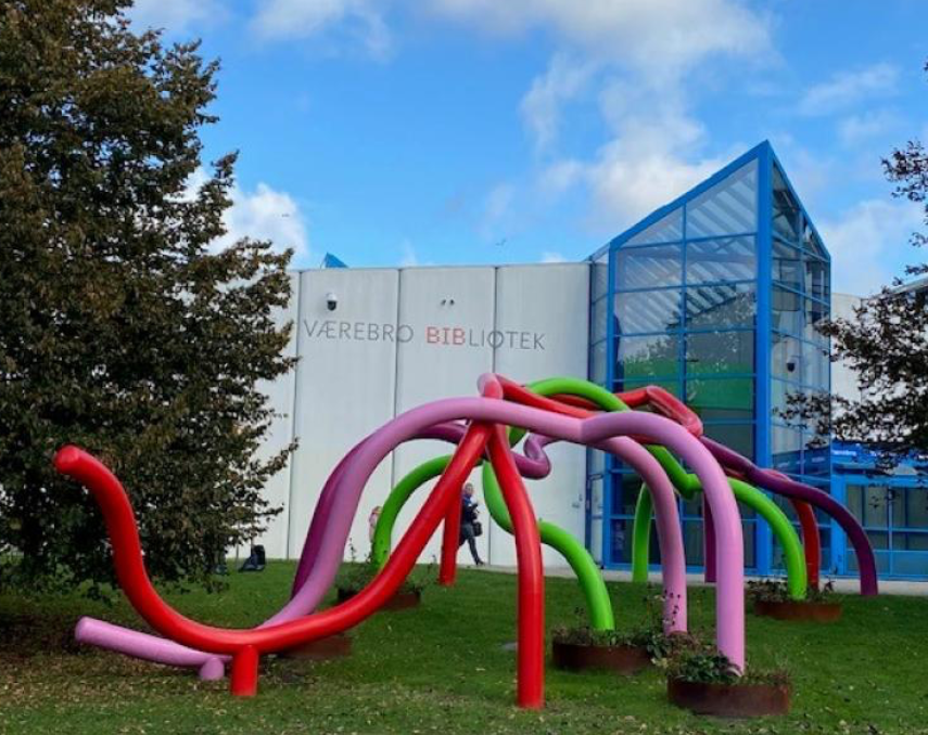Bibliotek Værebro logo